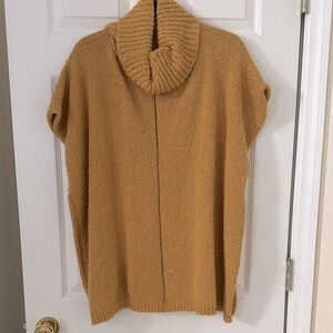 Cozy Mustard Turtleneck Sweater
